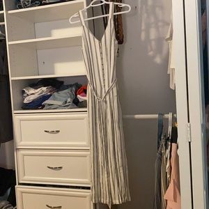 Small American Eagle striped summer pantsuit